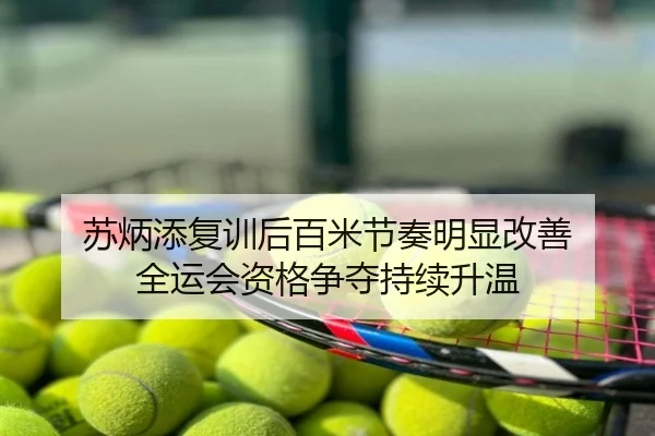 苏炳添复训后百米节奏明显改善 全运会资格争夺持续升温